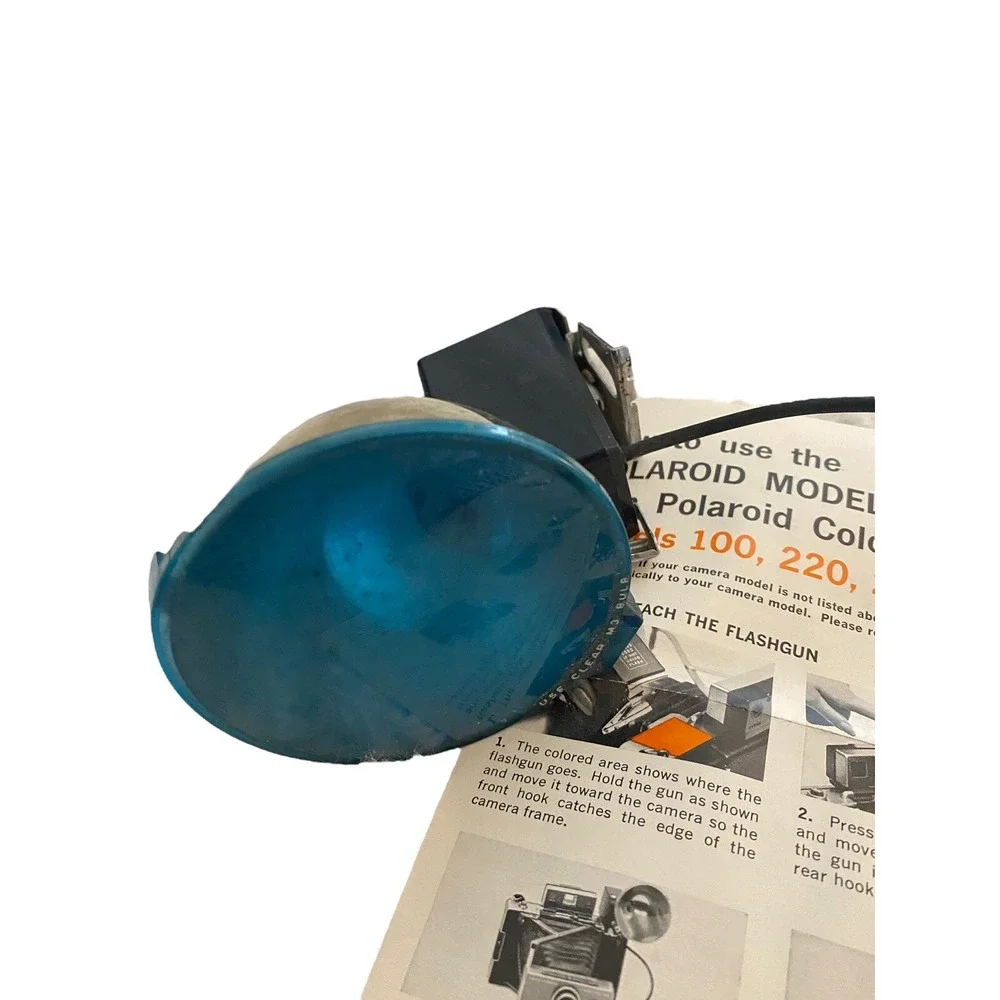 Vintage POLAROID FLASH BULB‎ UNIT Model 268 Land Camera Flash Untested